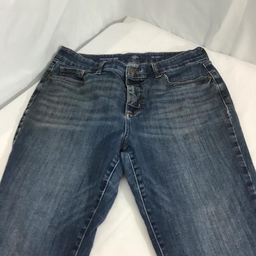 St-john-s-bay Women's Blue and Navy Jeans